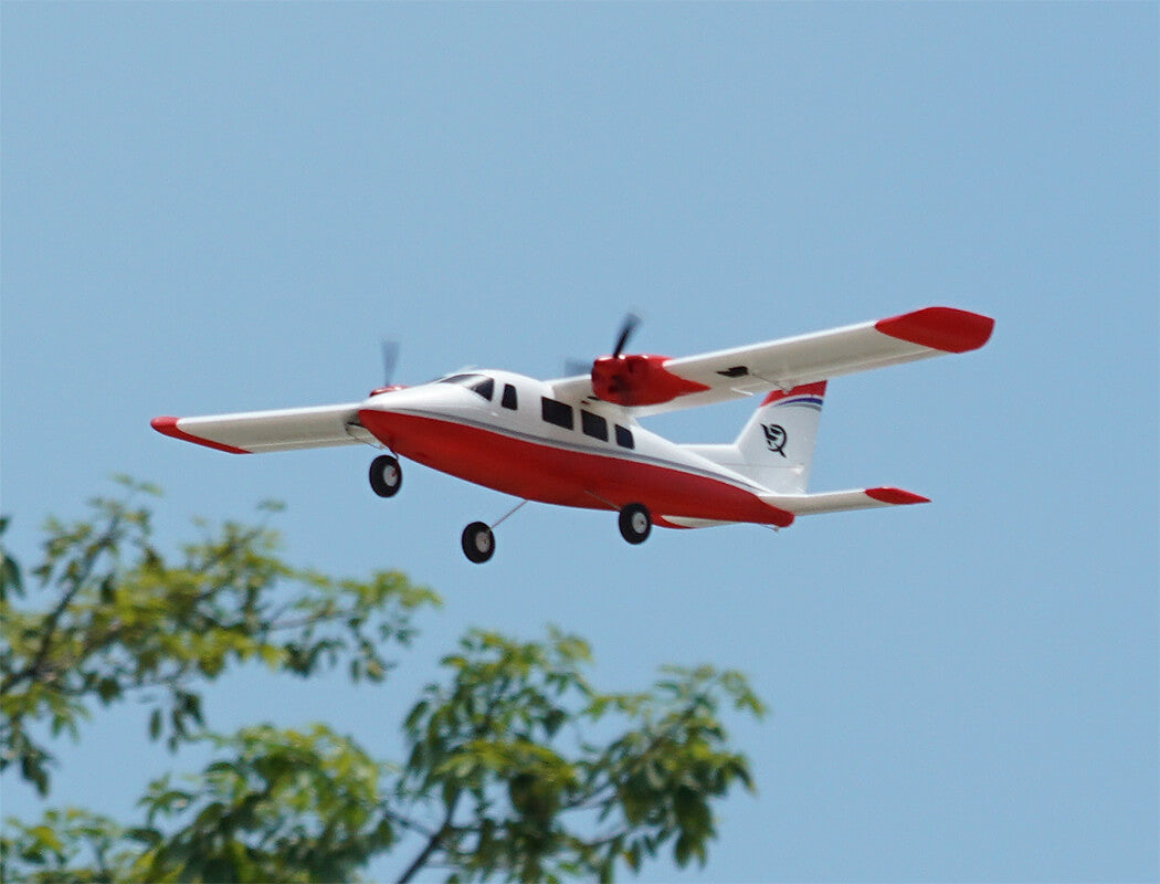 XFLY P68 Twin 850mm Wingspan W/O Tx/Rx/Batt -Red XF114P-R