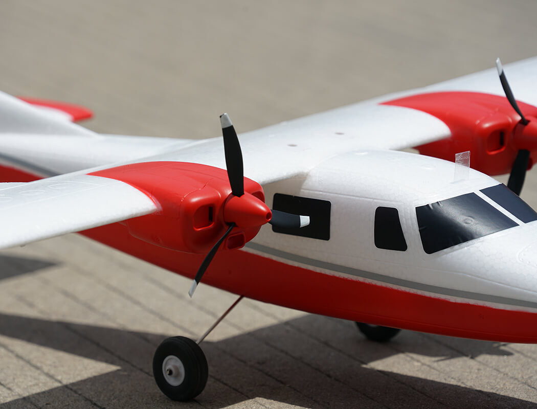 XFLY P68 Twin 850mm Wingspan W/O Tx/Rx/Batt -Red XF114P-R