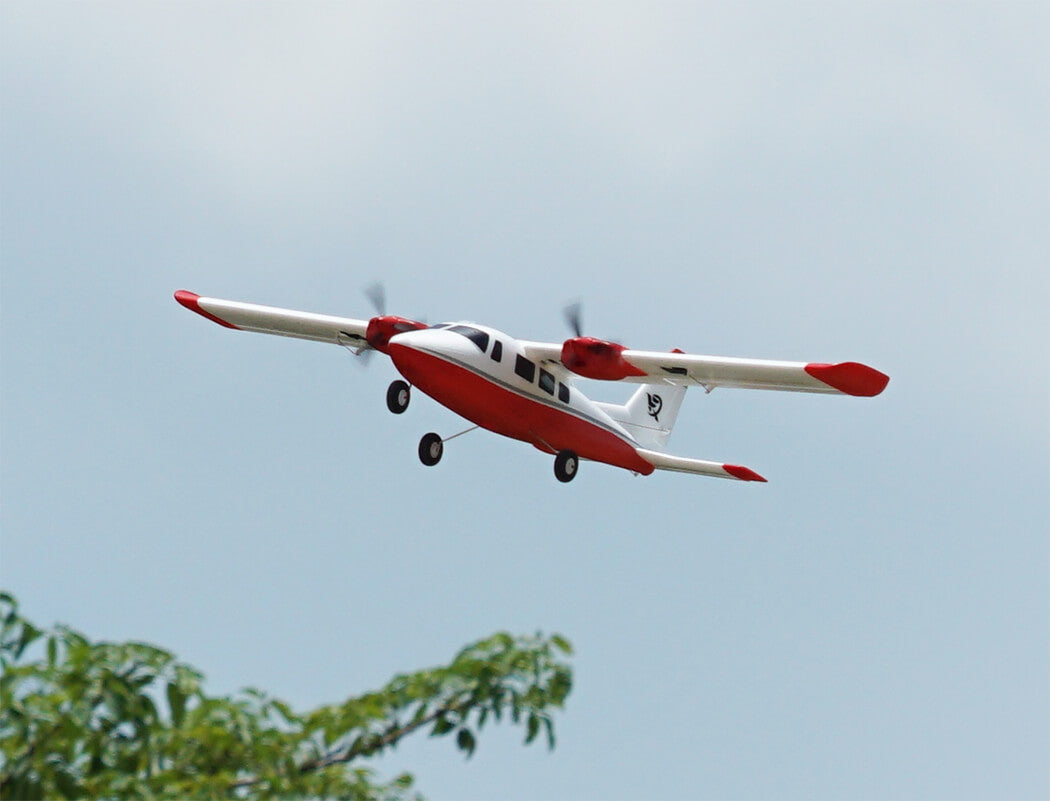 XFLY P68 Twin 850mm Wingspan W/O Tx/Rx/Batt -Red XF114P-R