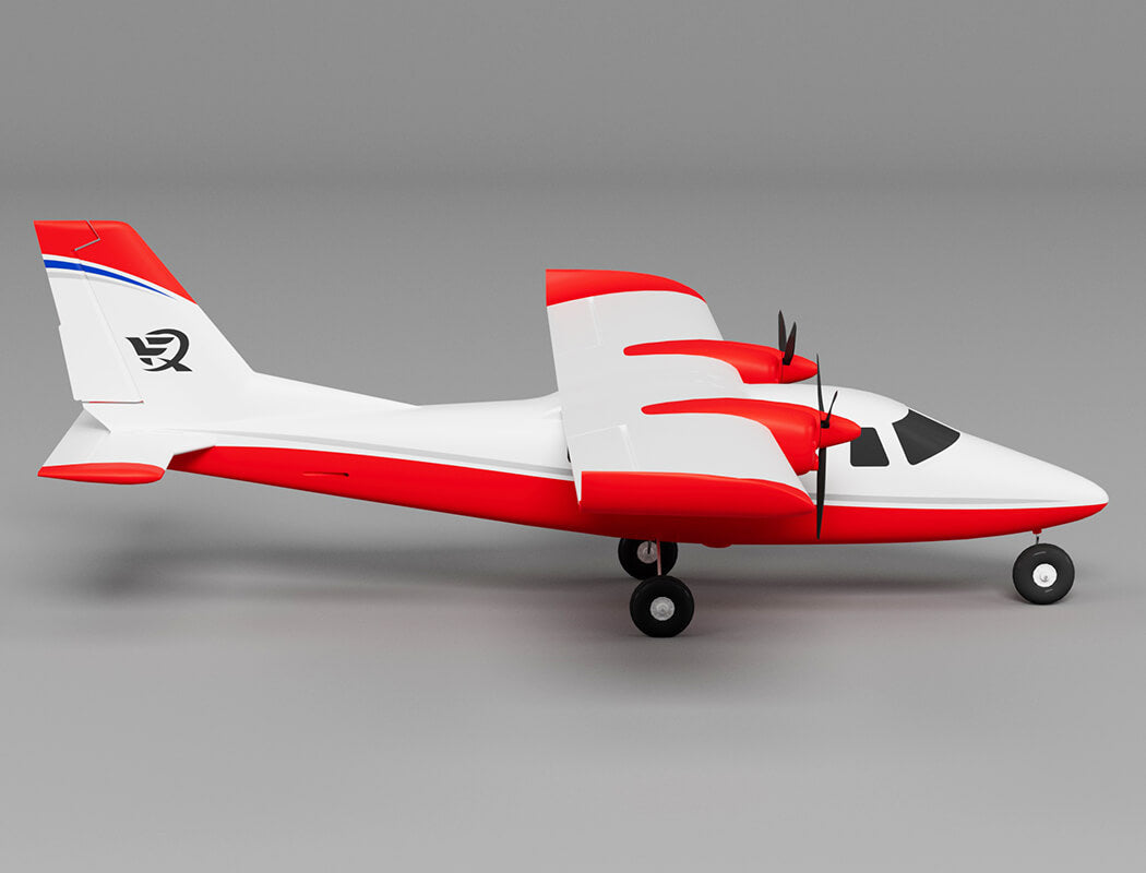 XFLY P68 Twin 850mm Wingspan W/O Tx/Rx/Batt -Red XF114P-R