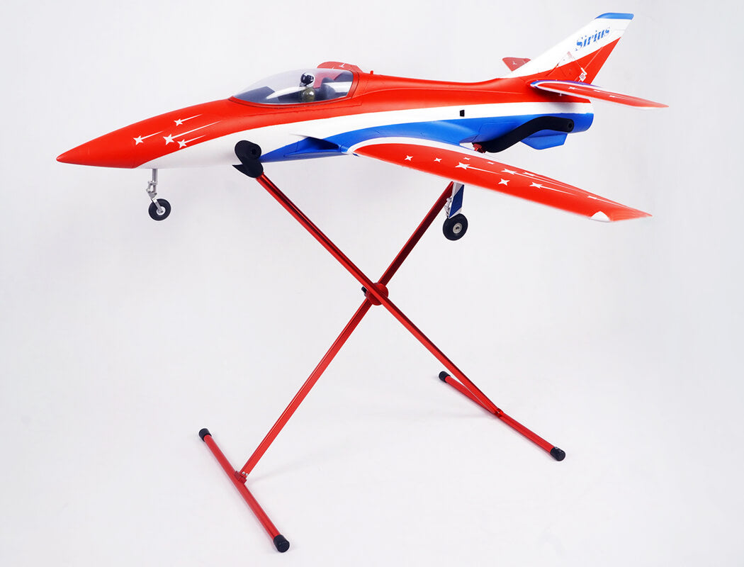 XFLY Airplane Aluminium Folding Stand - Red XFSTAND-RED