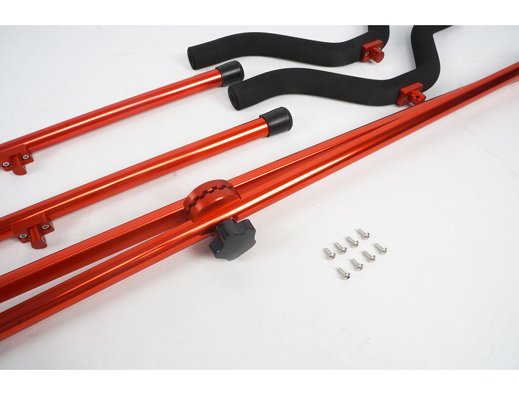 XFLY Airplane Aluminium Folding Stand - Red XFSTAND-RED