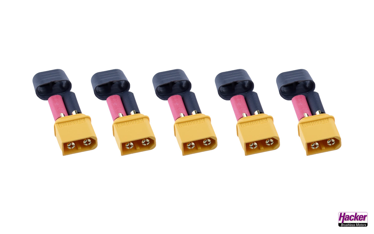 XT60+ Sockets (Model Side) 5 pieces from Emcotec A85076