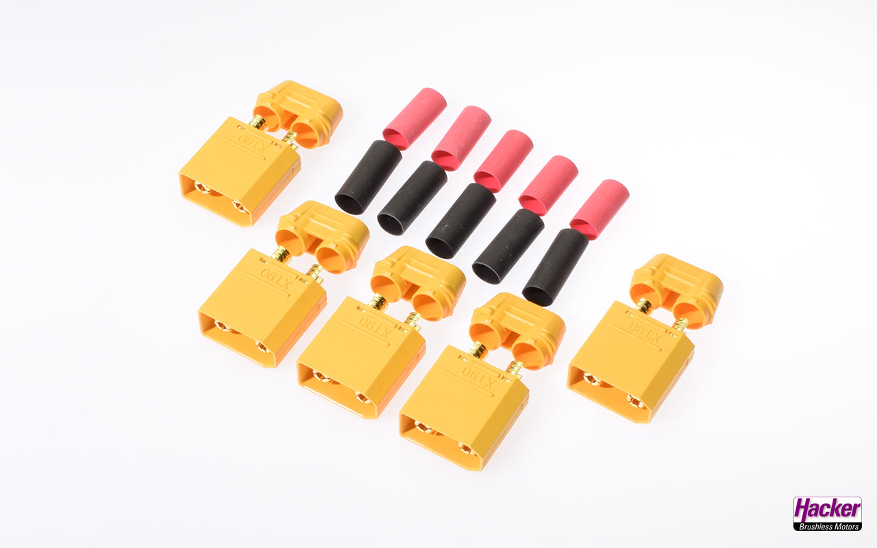 XT90 Sockets (Model Side Connector) 5 pieces from Emcotec A85058