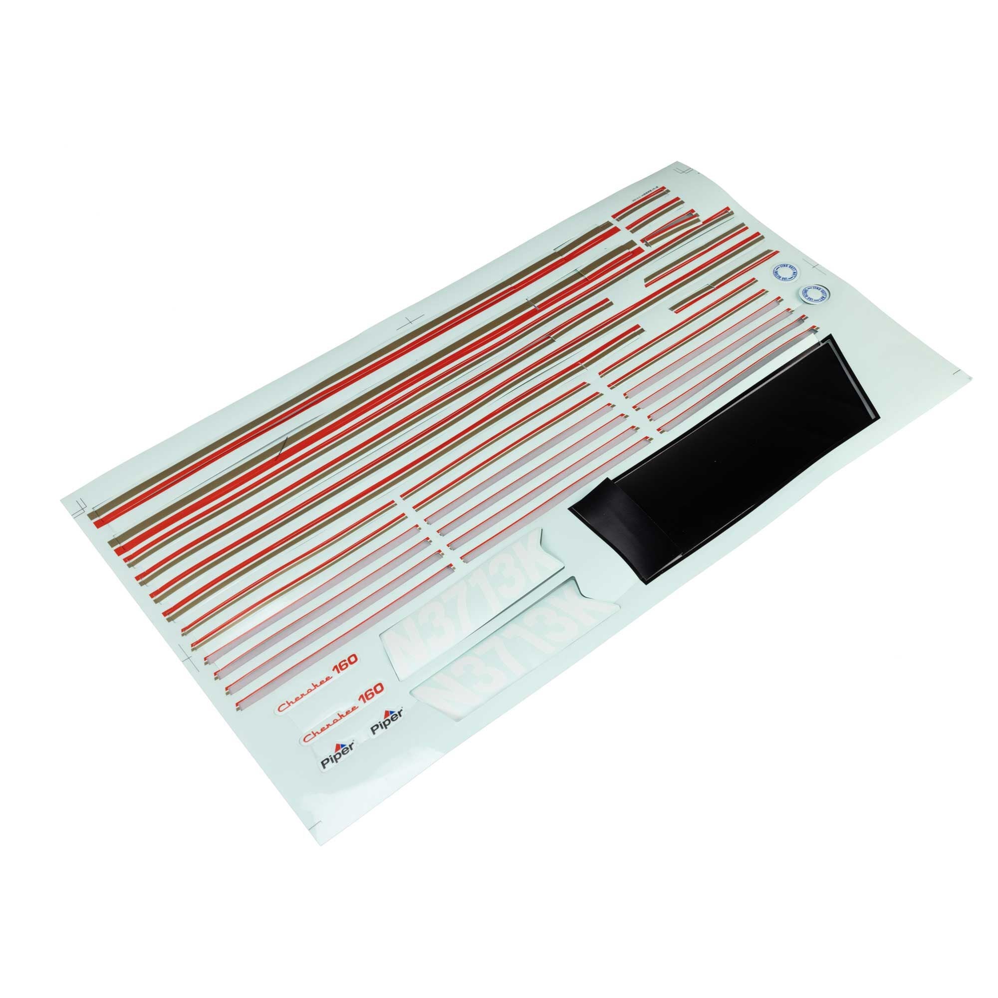 E-Flite Decal Sheet: Cherokee 1.3m Blue EFL-1140