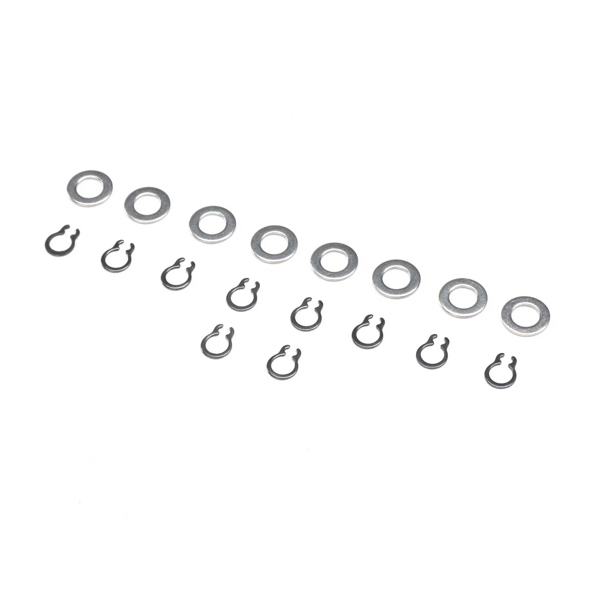 E-Flite Wheel Axle E-Clips: V1200 V2 EFL-3620