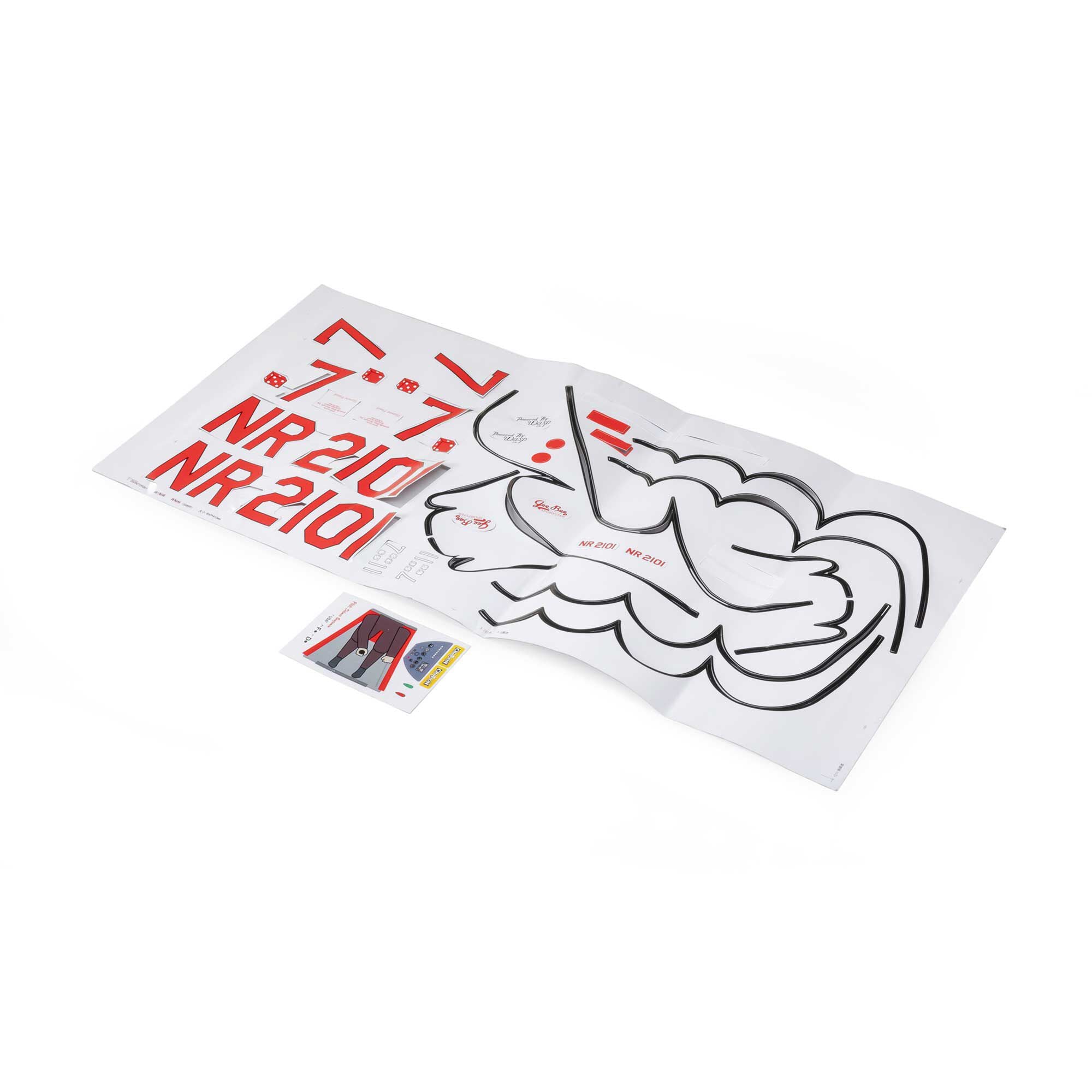 E-Flite Decal Set: Gee Bee R-2 1.0m EFL020568