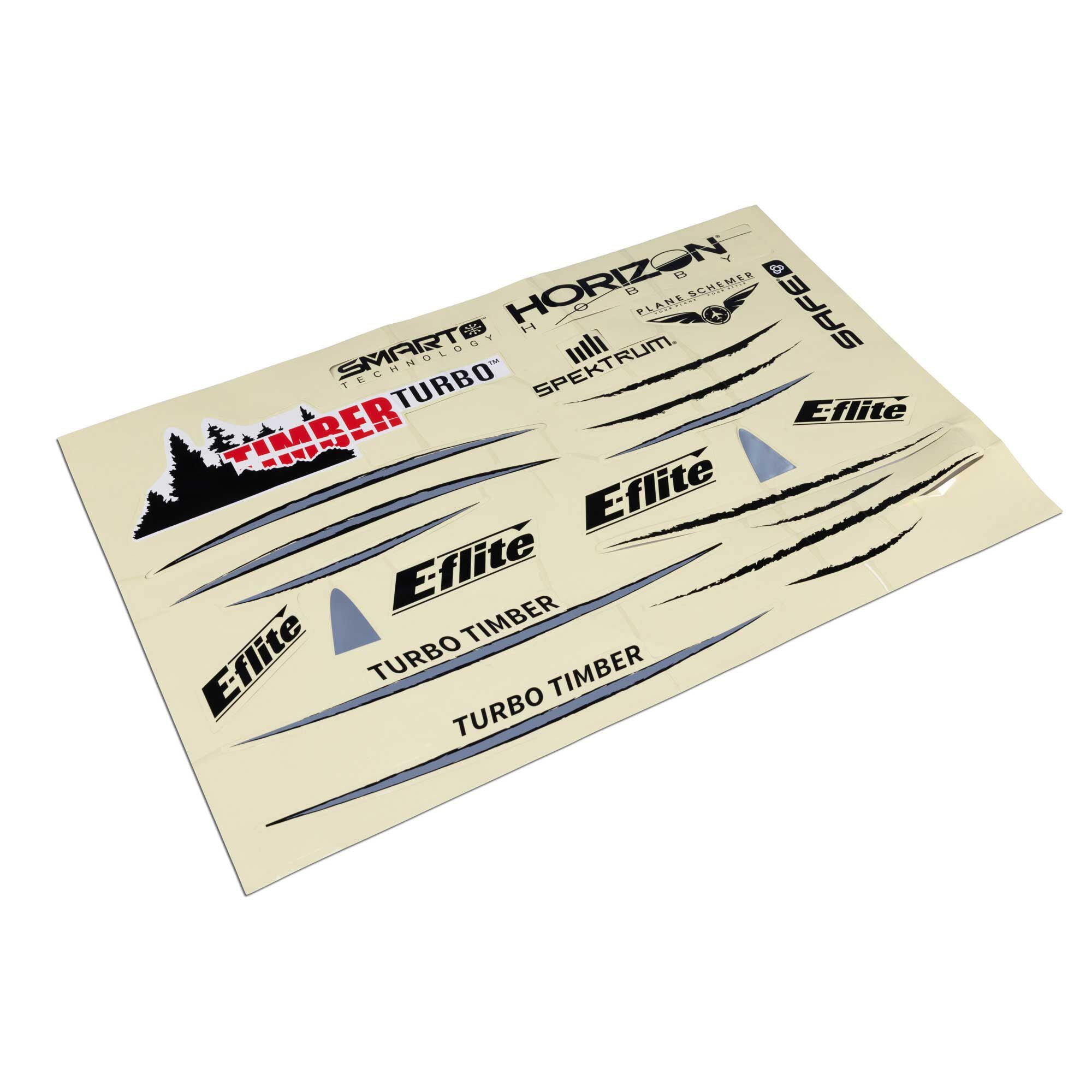 E-Flite Decal Sheet: Turbo Timber 2.0m EFL71763