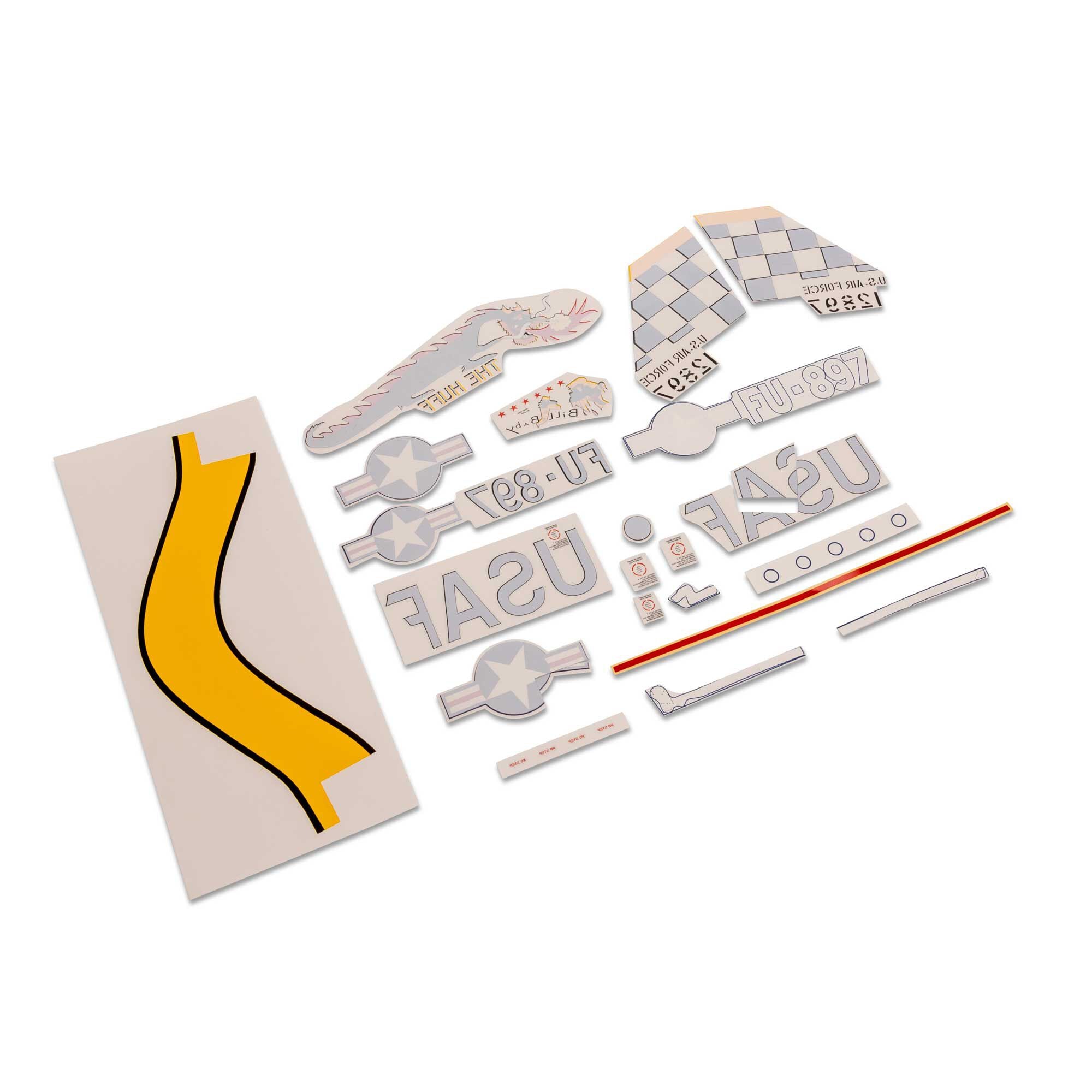 E-Flite Decal Sheet: UMX F-86 Sabre EFLU7056