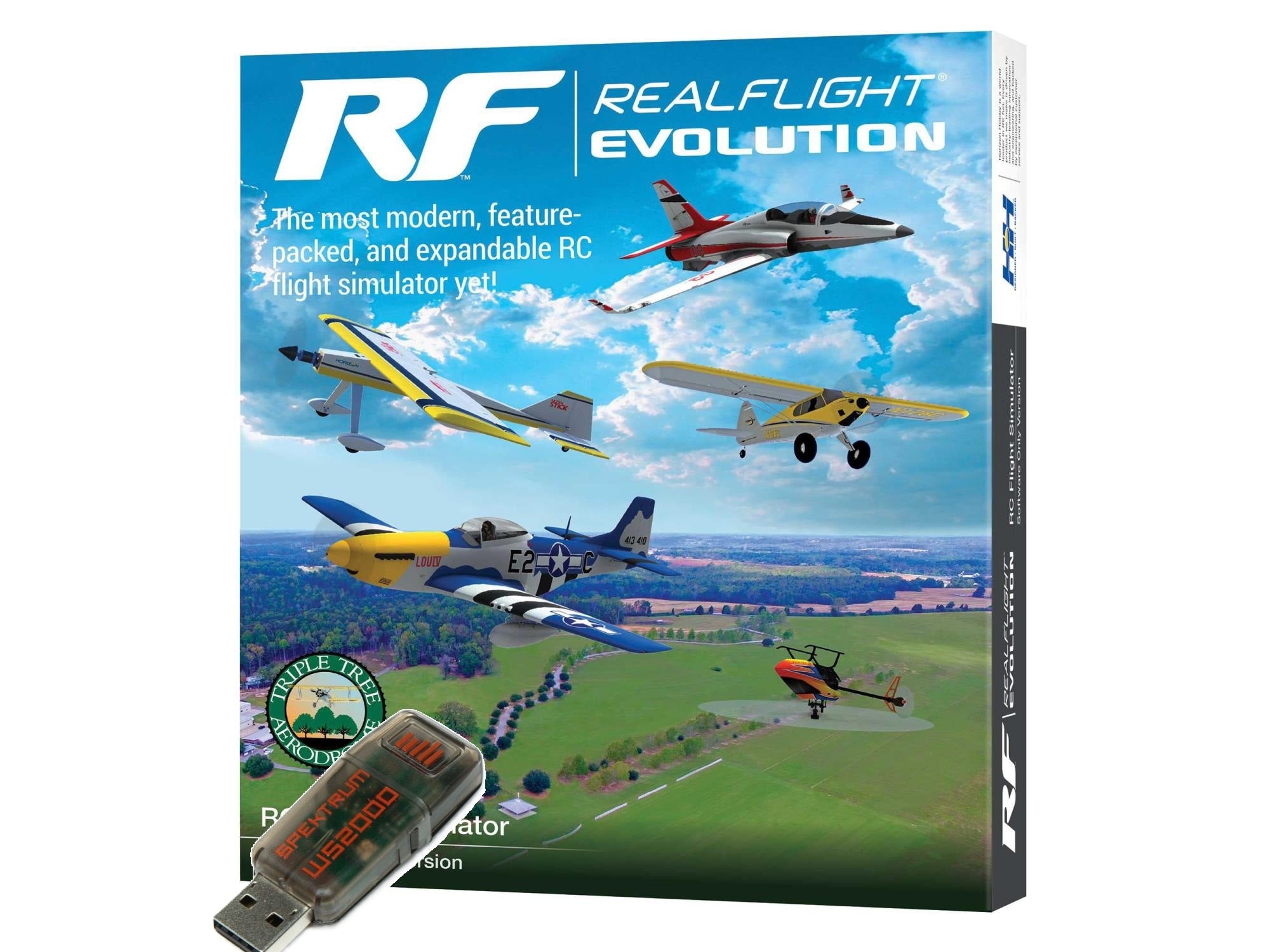 RealFlight Evolution Spektrum Wireless Package