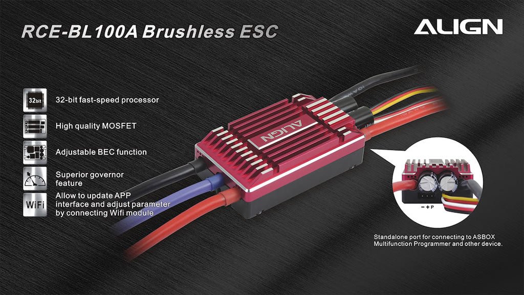 Align RCE-BL100A Brushless ESC HES10001T