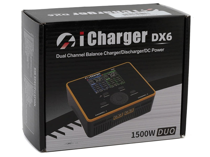 iCharger DX6 DUO 1500W Balance Charger from Junsi