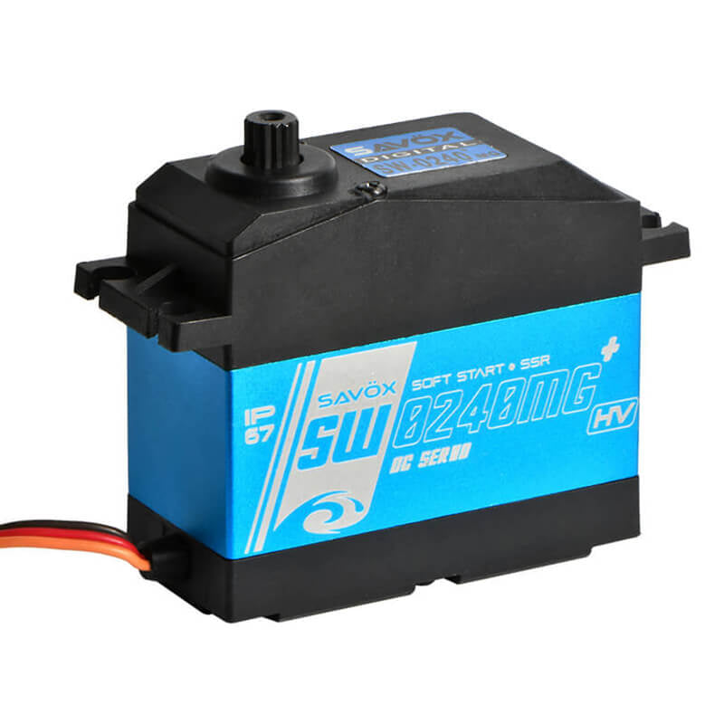 Savox SW-0240MG+ Waterproof Jumbo HV Digi Servo 35kg/0.15s@7.4v PLUS