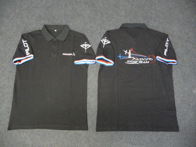 AVIATION DESIGN DIAMOND Polo Shirt L