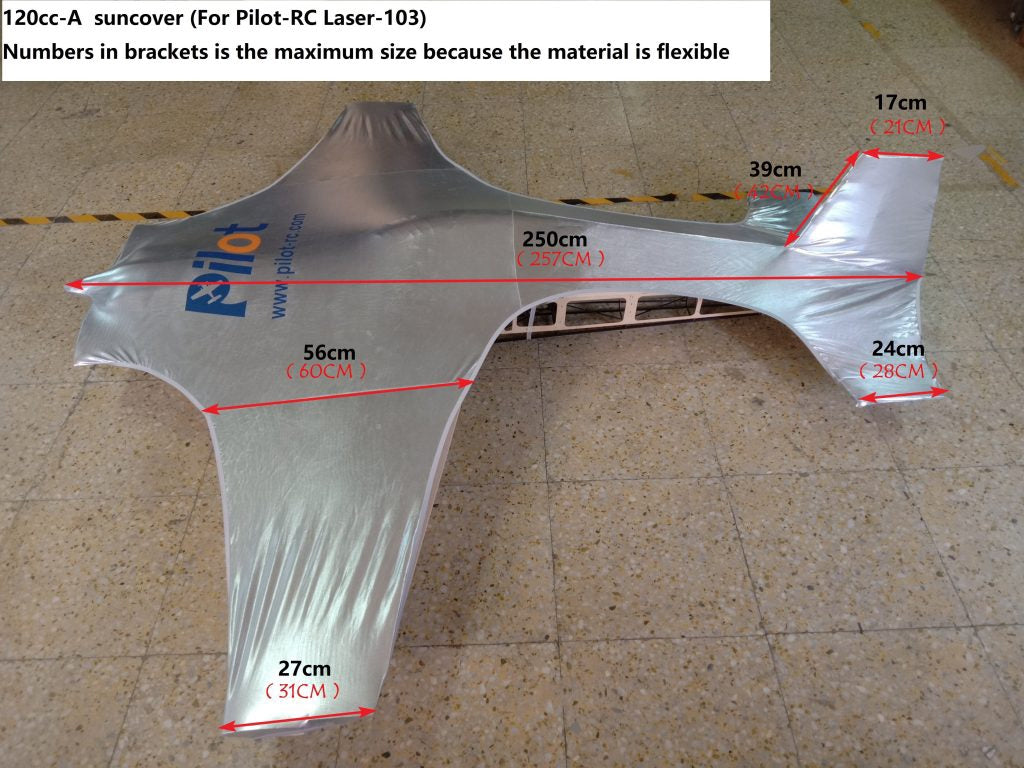 Pilot RC Suncover For 120Cc Aerobatic Model PIL013