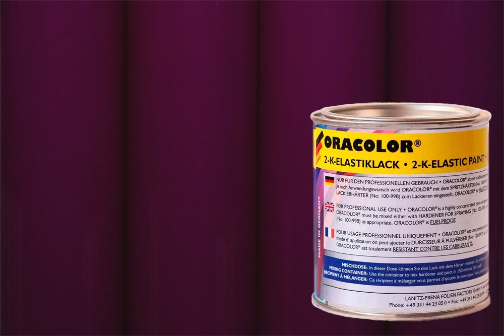 ORACOLOR 2-K-Elastic Varnish Fluorescent Purple Paint (160ml) from Oracover 121-015