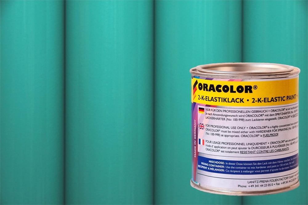 ORACOLOR 2-K-Elastic Varnish Turquoise Paint (100ml) from Oracover 121-017