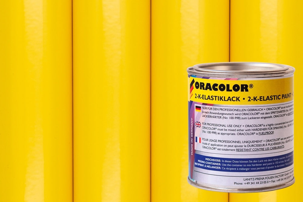 ORACOLOR 2-K-Elastic Varnish Cadmium Yellow Paint (100ml) from Oracover 121-033