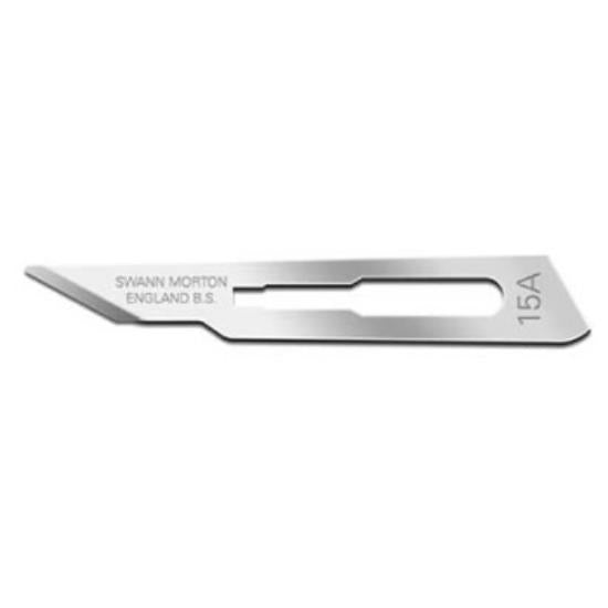 Swann Morton Non Sterile No.15A Surgical Blades - 5 Pack SWN0320