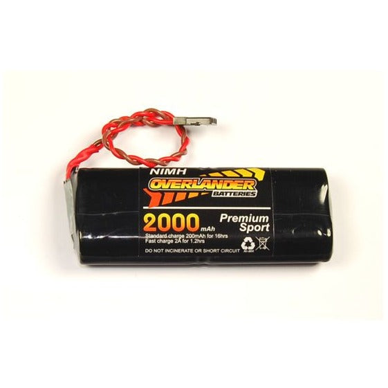 Overlander 4/5 AF 2000mAh 4.8V RX Config 9 Premium Sport NiMH Battery 1749