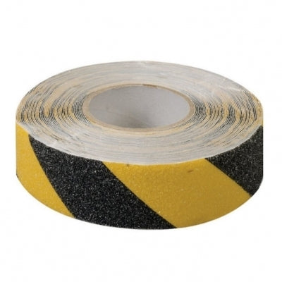 Fixman Anti Slip Tape Internal External 50mm x 18m Black/Yellow 190583