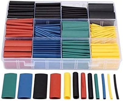 2:1 Heat Shrink Tube Sleeve Set 1.5mm to 10mm x 45mm Long 530 Pieces