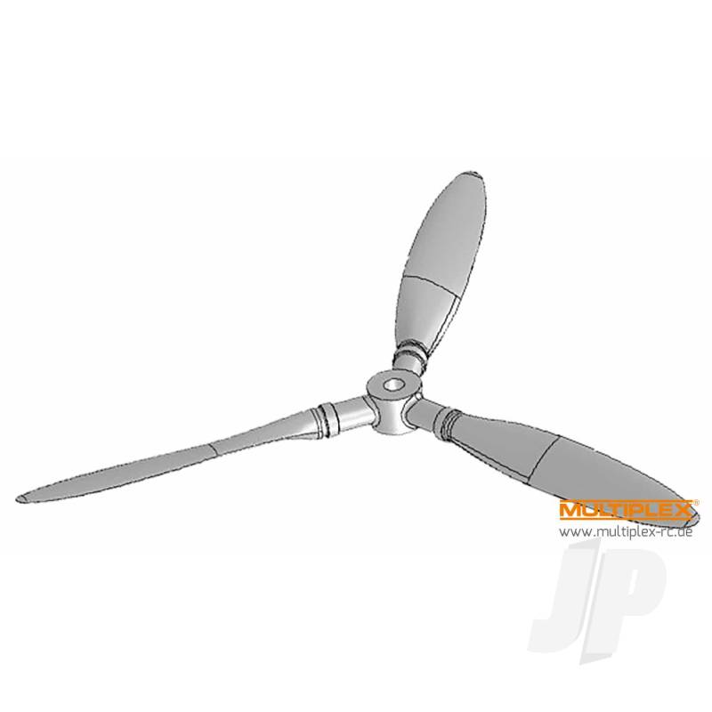 Multiplex Propeller 12x8 Three Bladed 224309 (Extra-300S) 25224309