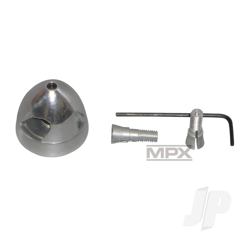Multiplex Aluminium Spinners W Taper Collet 38mm 332319 25332319
