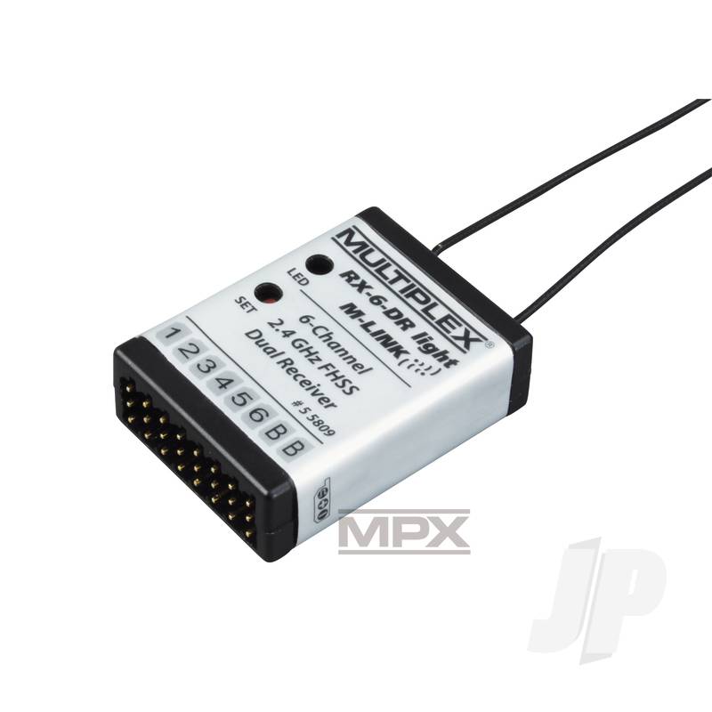 Multiplex Receiver RX-6-Dr Light M-LINK 2.4GHz 55809 2555809