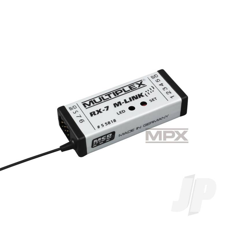 Multiplex Receiver RX-7 M-LINK 2.4GHz 55818 2555818