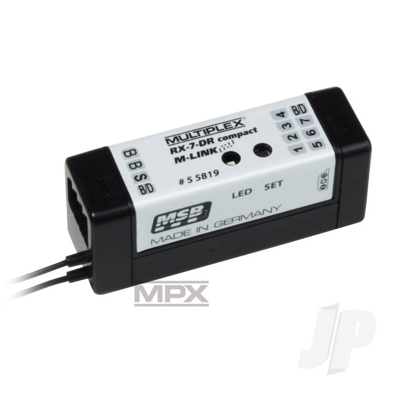 Multiplex Receiver RX-7-Dr Compact M-LINK 2.4GHz 55819 2555819