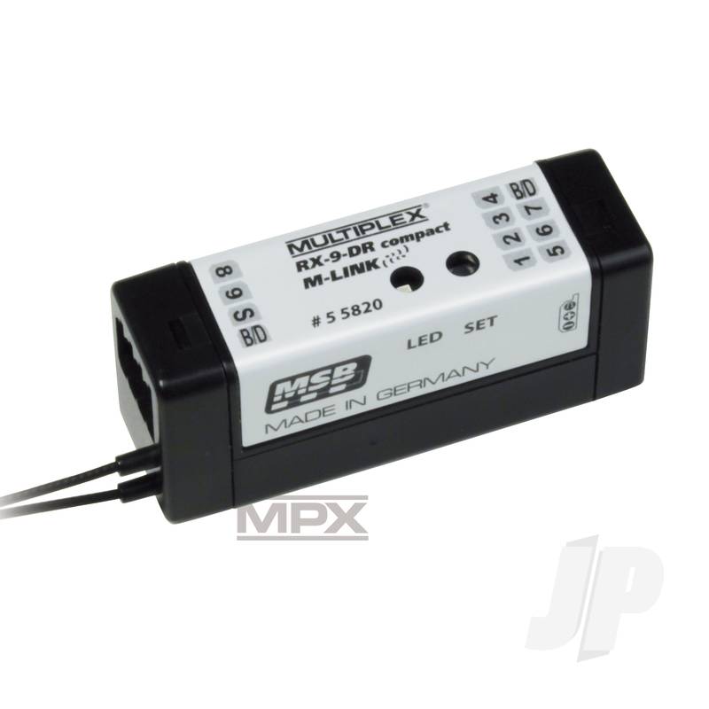 Multiplex Receiver RX-9-Dr Compact M-LINK 2.4GHz 55820 2555820