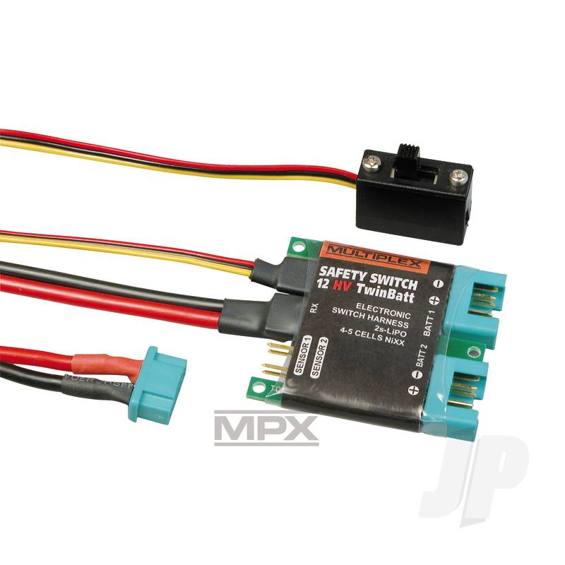Multiplex Safety Switch 12HV Twinbatt (M6) 85010 2585010