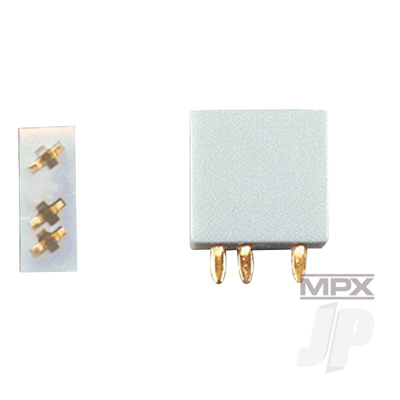 Multiplex 3-Pin Socket 5pcs (MULTIPLEX) 85221 2585221