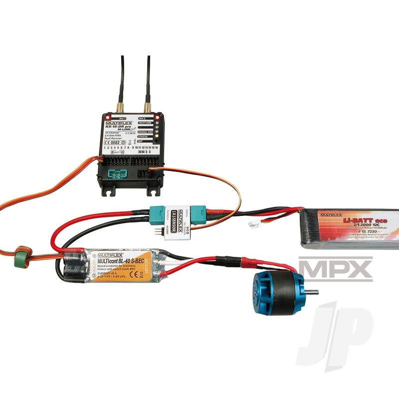 Multiplex Amp Sensor 35 A (M6) For RXs M-LINK 85403 2585403