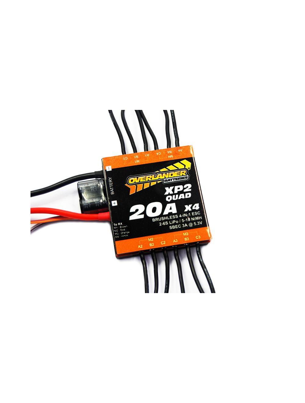 Overlander Overlander XP2 QUAD 20A Brushless ESC for Quadcopters 2693