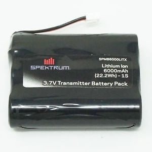 Spektrum NX6 NX8 NX10 & IX12 Transmitter Battery 3.7V 1S3P 6000 mAh SPMB6000LITX