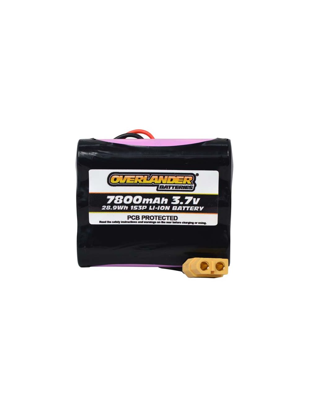Overlander 7800mAh 1S3P 3.7V Li-Ion Rechargeable Battery with PCB 3310