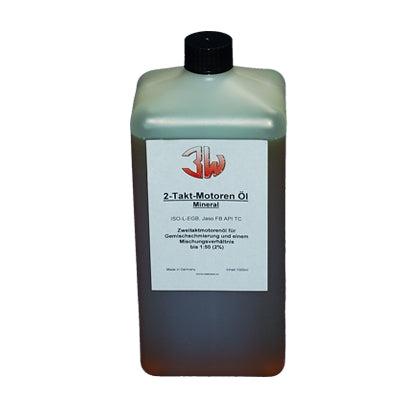 3W 2-Stroke Oil Mineral Oil ideal for Running In a Petrol Engine