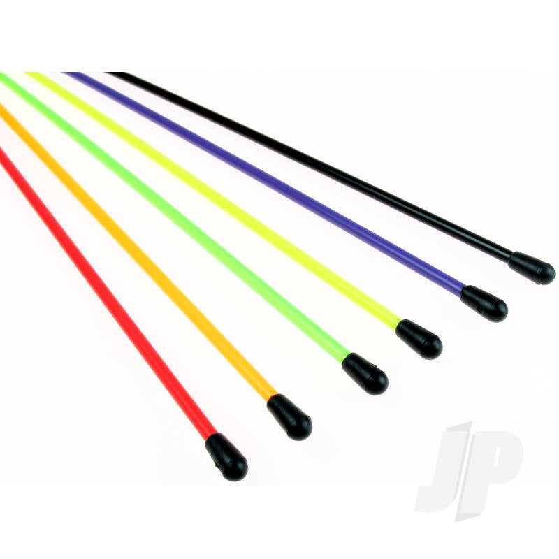 JP Antenna Pipe Standard (6 Assorted Colours) 4402800