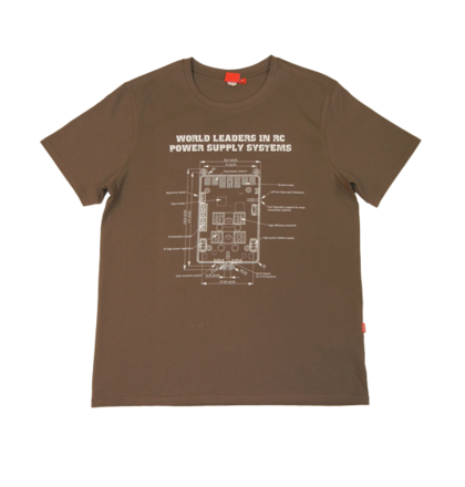 Powerbox T-Shirt - Light Brown Medium
