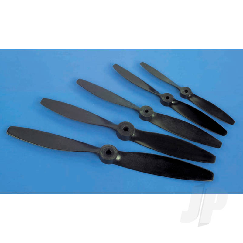 JP Nylon Glass Fibre Black Propeller 6x4 57Gl 5506370