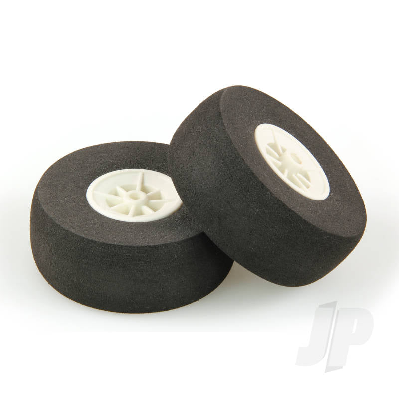 JP 70mm Sponge Wheel - White Centre (2) 5507014