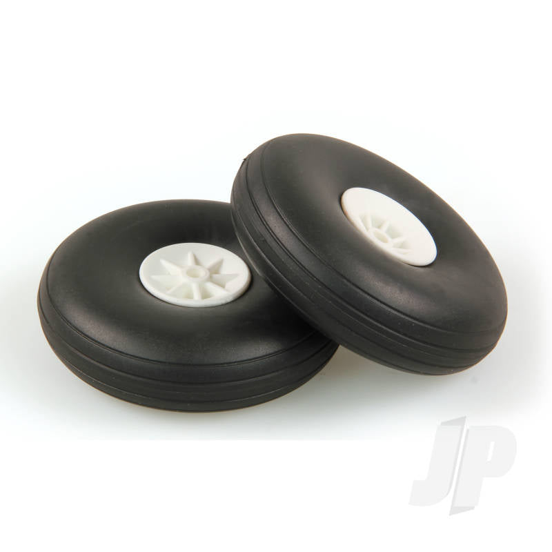 JP 3.0in - (75mm) White Wheels (2pcs) 5507115