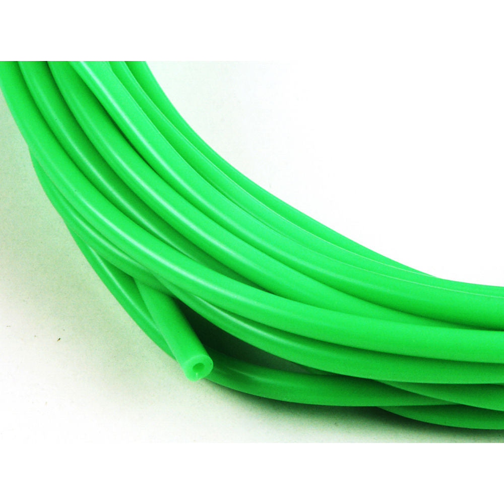J Perkins 2mm (3/32) Silicone Fuel Tube Neon Green 1m 5508540