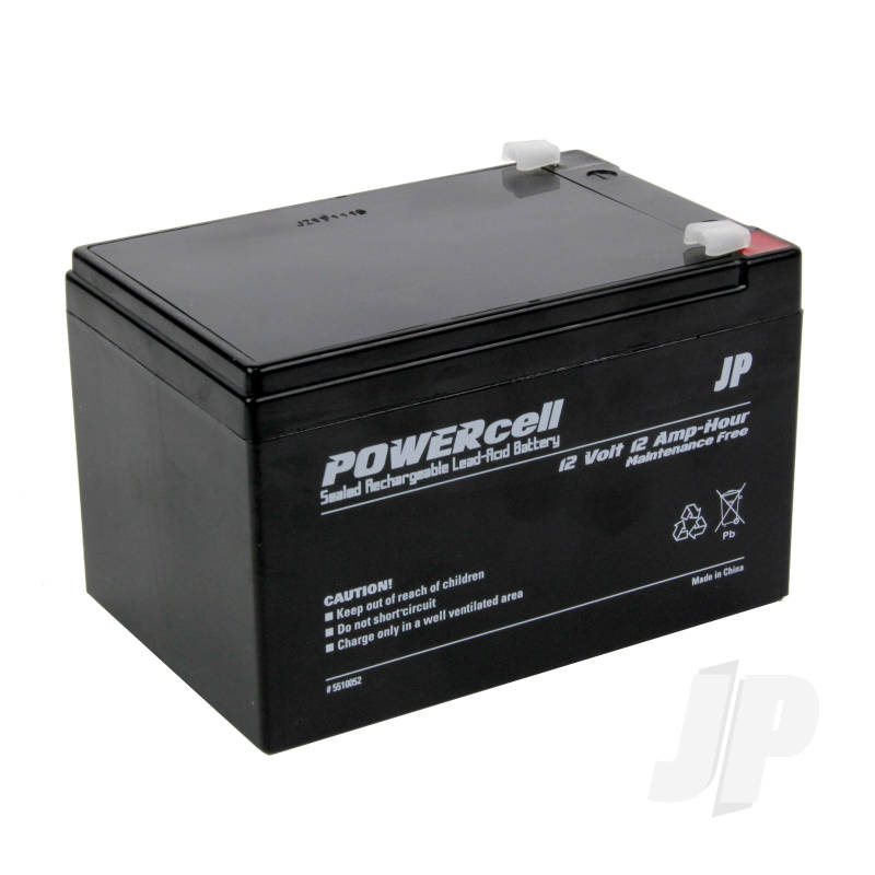 JP 12V 12Ah Powercell Gel Battery 5510052
