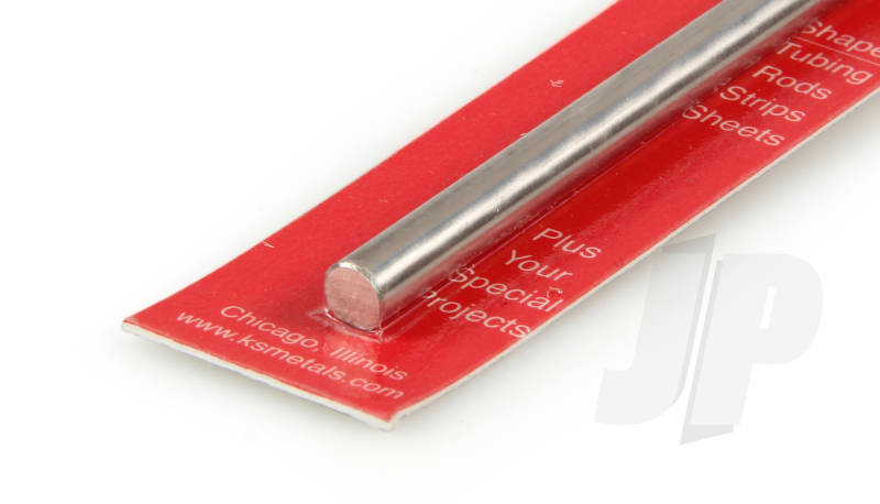 K&S 1/4 (0.250) Round Stainless Steel Rod (6.35mm) 87139