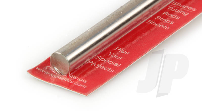 K&S 3/8 (0.375) Round Stainless Steel Rod (9.53mm) 87143