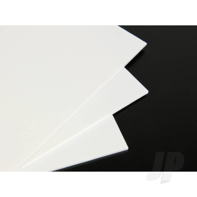 JP 9x12in White Plastic Card 20Thou. (.50mm) 5521815