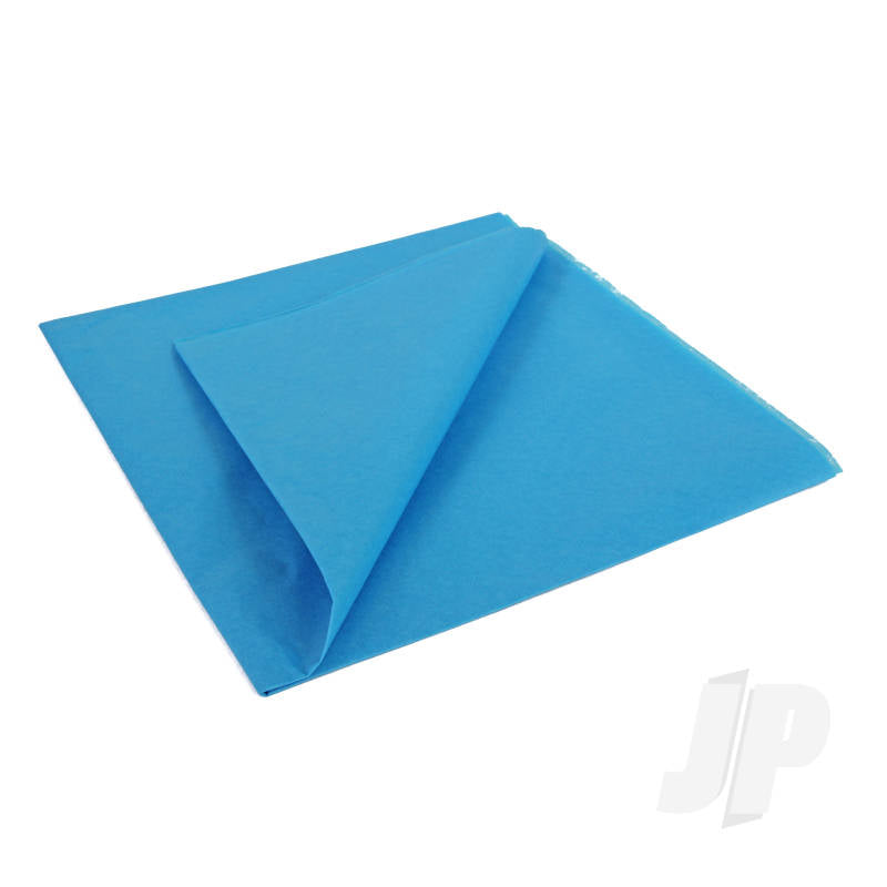 JP Mediterranean Blue Lightweight Tissue Covering Paper, 50x76cm, (5 Sheets) 5525209